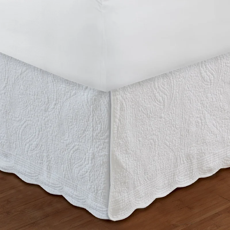 Bed skirts for beds with a canopy frameBed skirts for beds with a canopy frameGreenland Home Paisley Quilted Ivory Twin Bed Skirt 18`` Bed skirts for beds with a canopy frameBed skirts for beds with a canopy frameGreenland Home Paisley Quilted Ivory Twin Bed Skirt 18``