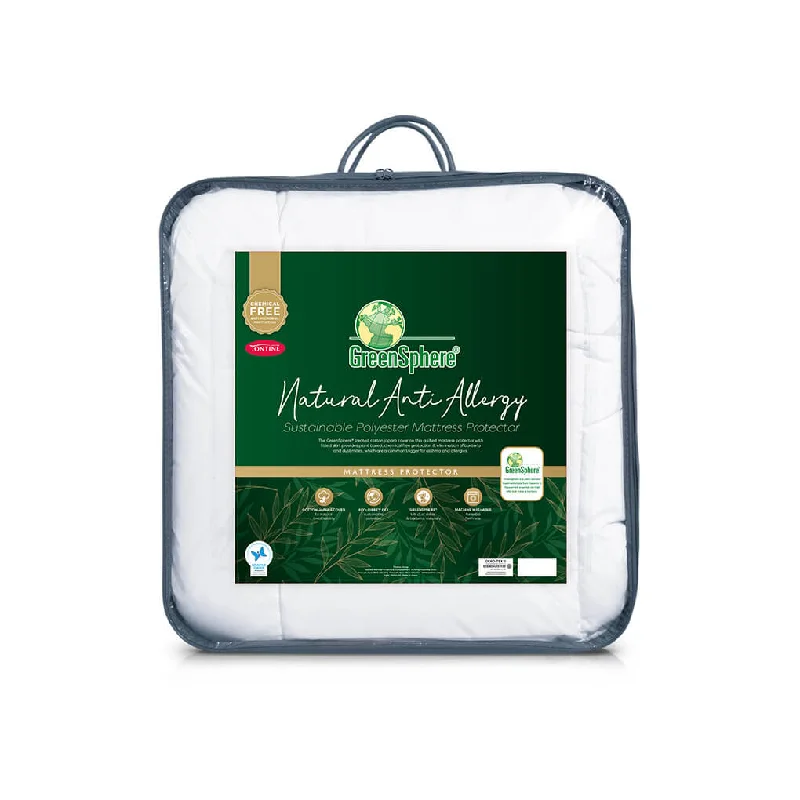 Memory foam mattresses for pressure relief and contouringGreenSphere® Natural Anti Allergy Mattress Protector Memory foam mattresses for pressure relief and contouringGreenSphere® Natural Anti Allergy Mattress Protector