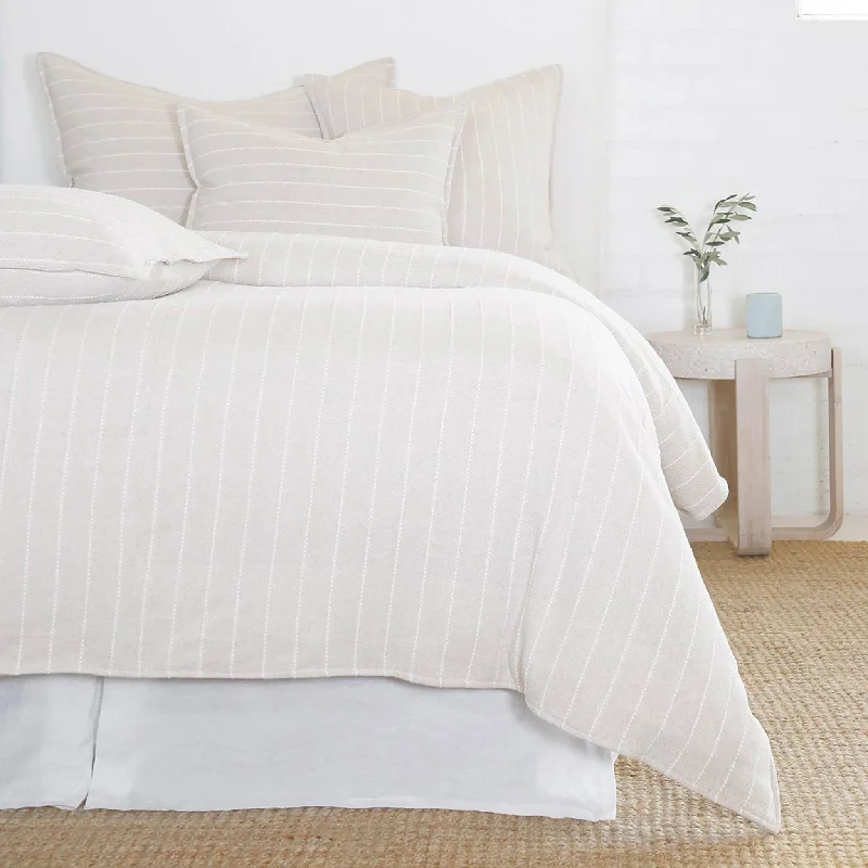 Organic cotton - filled duvets for a chemical - free and eco - friendly choiceHenley Duvet Cover by Pom Pom at Home Organic cotton - filled duvets for a chemical - free and eco - friendly choiceHenley Duvet Cover by Pom Pom at Home