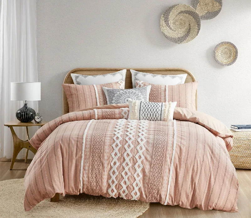 King - size comforters to fit large king - sized beds perfectlyInk & Ivy Imani Printed Cotton Chenille Comforter Set King - size comforters to fit large king - sized beds perfectlyInk & Ivy Imani Printed Cotton Chenille Comforter Set