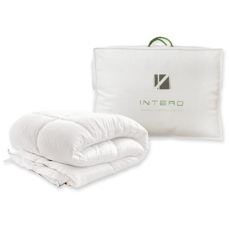Memory - foam - infused duvets for added body - contouring comfortIntero Bamboopro DownFeel Quilt