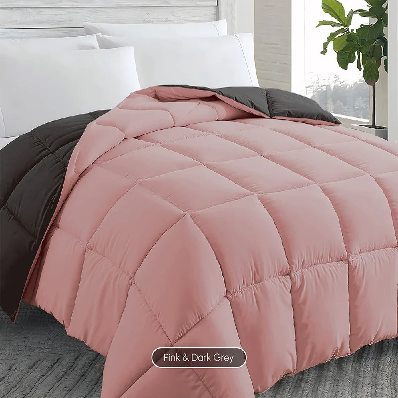 Pink & Dark Grey