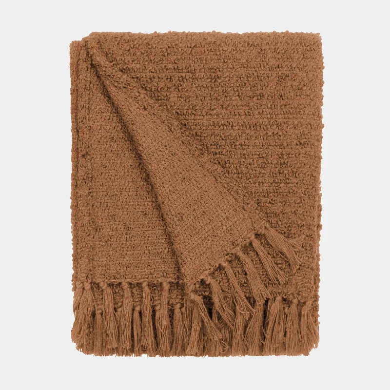 modern minimalist bedspreads for contemporary bedroomsKarumba - Ginger Textured Boucle Throw 130x170cm modern minimalist bedspreads for contemporary bedroomsKarumba - Ginger Textured Boucle Throw 130x170cm