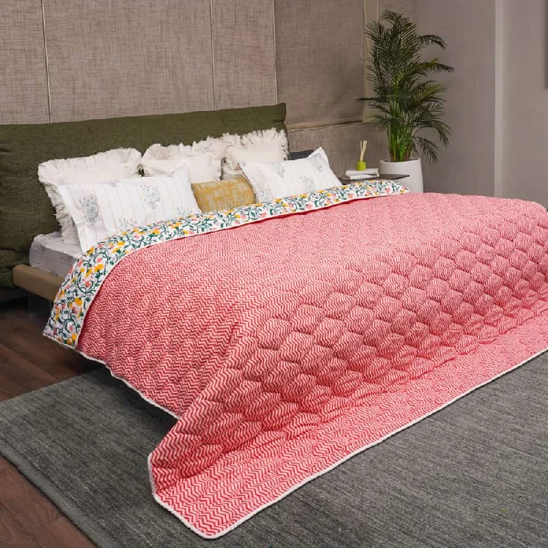 Duck down comforters with a softer feel and good warmth retentionFluffy & Heavy 200 GSM Microfiber Reversible Quilted Winter Comforters (kashmir Peach-Single, Double) Duck down comforters with a softer feel and good warmth retentionFluffy & Heavy 200 GSM Microfiber Reversible Quilted Winter Comforters (kashmir Peach-Single, Double)