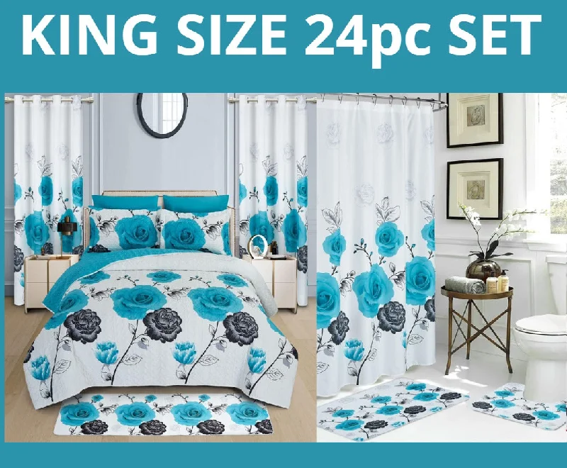 baroque style bedspreads with rich fabrics and elaborate designs for a luxurious lookking Harmony Bedspread Set 24 Piece baroque style bedspreads with rich fabrics and elaborate designs for a luxurious lookking Harmony Bedspread Set 24 Piece