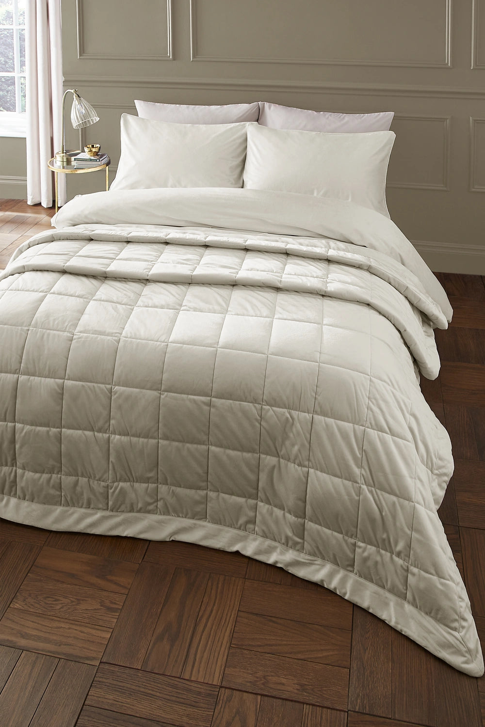 asian - inspired bedspreads with traditional motifs such as cherry blossoms or dragons for a zen atmosphereKingsley Matt Velvet | Cream Bedspread asian - inspired bedspreads with traditional motifs such as cherry blossoms or dragons for a zen atmosphereKingsley Matt Velvet | Cream Bedspread