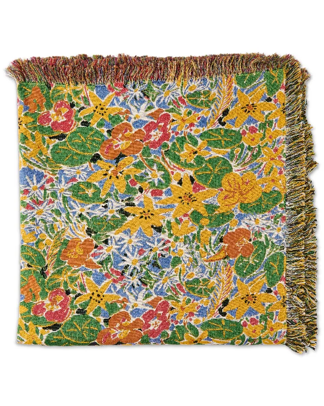 rustic farmhouse bedspreads with patchwork designs for a cozy feelKip&Co X Ken Done Nasturtium Tapestry Blanket rustic farmhouse bedspreads with patchwork designs for a cozy feelKip&Co X Ken Done Nasturtium Tapestry Blanket