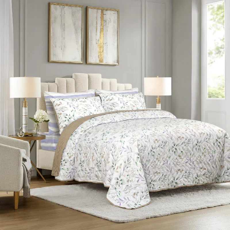 gothic style bedspreads with dark colors and ornate details for a mysterious bedroomLilac Bloom Bedspread 6 pcs Set gothic style bedspreads with dark colors and ornate details for a mysterious bedroomLilac Bloom Bedspread 6 pcs Set