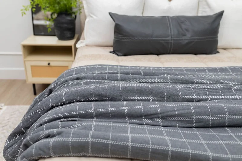 Queen - size blankets for standard - sized bedsLucas Luxe Blanket