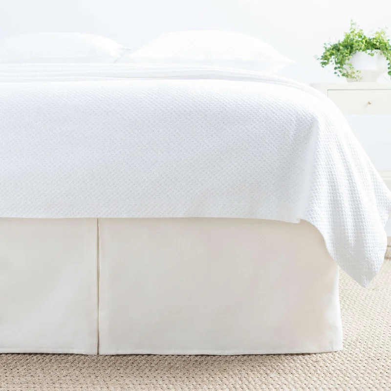 Bed skirts for beds with a fabric - covered frameBed skirts for beds with a non - standard framePine Cone Hill Lush Linen Ivory Bed Skirt Bed skirts for beds with a fabric - covered frameBed skirts for beds with a non - standard framePine Cone Hill Lush Linen Ivory Bed Skirt