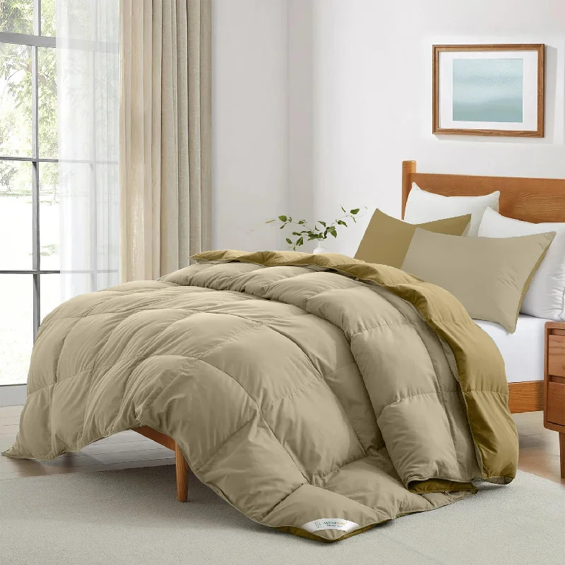 King - size comforters to fit large king - sized beds perfectlyAll Season Beige Super Soft Reversible King Comforter Set 220x240cm with 2 Pillow Case King - size comforters to fit large king - sized beds perfectlyAll Season Beige Super Soft Reversible King Comforter Set 220x240cm with 2 Pillow Case