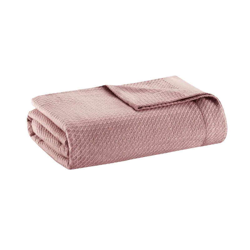 Recycled polyester blankets for an eco - conscious optionMadison Park Egyptian Cotton Solid Blanket Recycled polyester blankets for an eco - conscious optionMadison Park Egyptian Cotton Solid Blanket