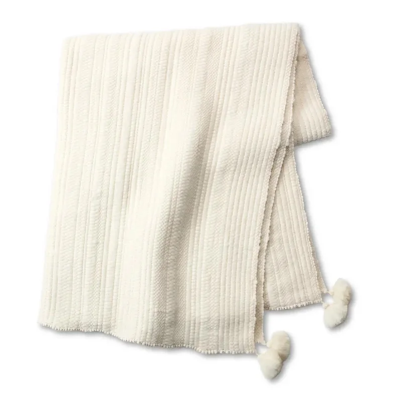 Mohair blankets with a unique sheen and softnessMargosa Irimen Throw Blanket