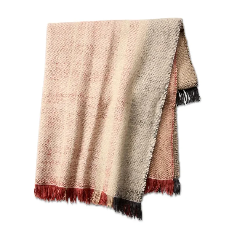 Queen - size blankets for standard - sized bedsMargosa Siamak Throw Blanket