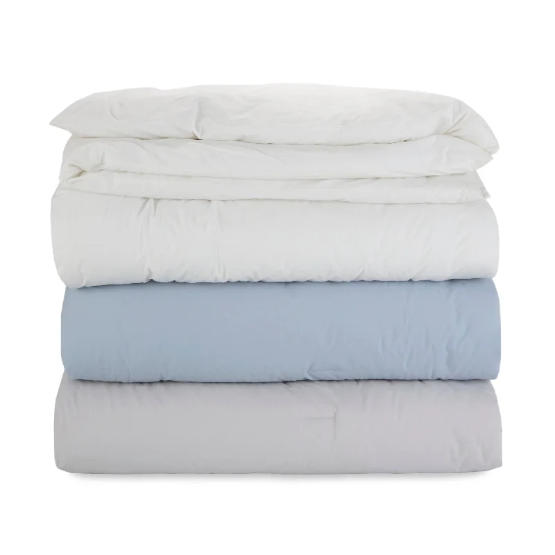 Bamboo - fiber - filled comforters with antibacterial and breathable qualitiesComfort Wash Cotton Comforter Set by Martex EcoPure Bamboo - fiber - filled comforters with antibacterial and breathable qualitiesComfort Wash Cotton Comforter Set by Martex EcoPure