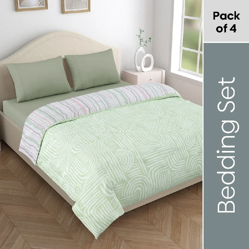 Duck down comforters with a softer feel and good warmth retentionMicrofibre Reversible Comforter Bedding Set, Verdant Archies Duck down comforters with a softer feel and good warmth retentionMicrofibre Reversible Comforter Bedding Set, Verdant Archies
