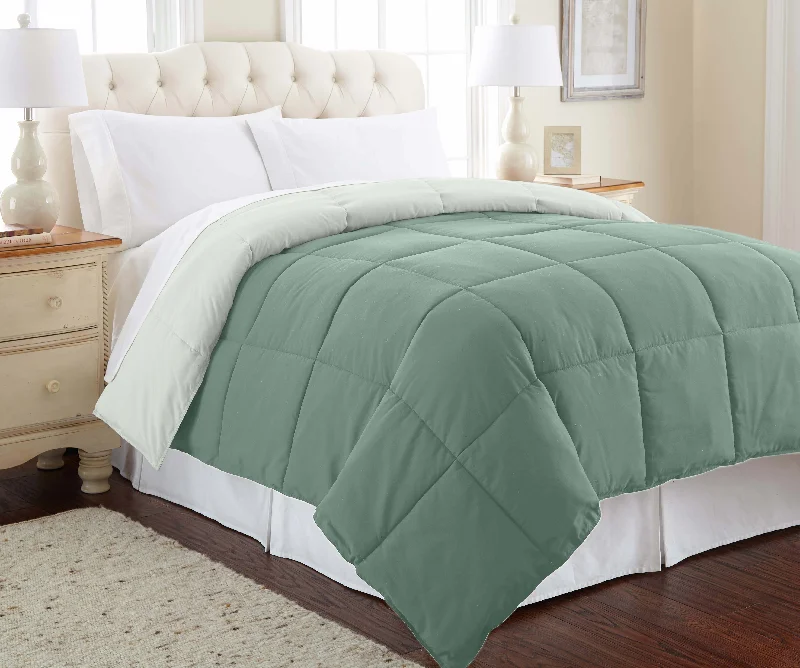 King - size comforters to fit large king - sized beds perfectlyModern Threads Down Alternative Microfiber Quilted Reversible Comforter/Duvet Insert King - size comforters to fit large king - sized beds perfectlyModern Threads Down Alternative Microfiber Quilted Reversible Comforter/Duvet Insert
