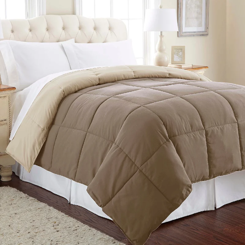 Cotton - filled comforters for a breathable and natural sleep experienceModern Threads Down Alternative Microfiber Quilted Reversible Comforter / Duvet Insert Cotton - filled comforters for a breathable and natural sleep experienceModern Threads Down Alternative Microfiber Quilted Reversible Comforter / Duvet Insert
