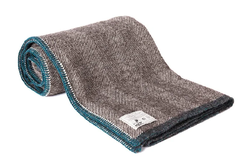 Microfiber blankets that are durable and easy to care forNatural Wool Throw