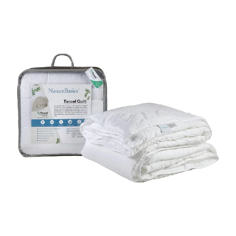 Full - size duvets for full - sized beds in guest rooms or smaller bedroomsNature Basics Tencel Quilt Full - size duvets for full - sized beds in guest rooms or smaller bedroomsNature Basics Tencel Quilt