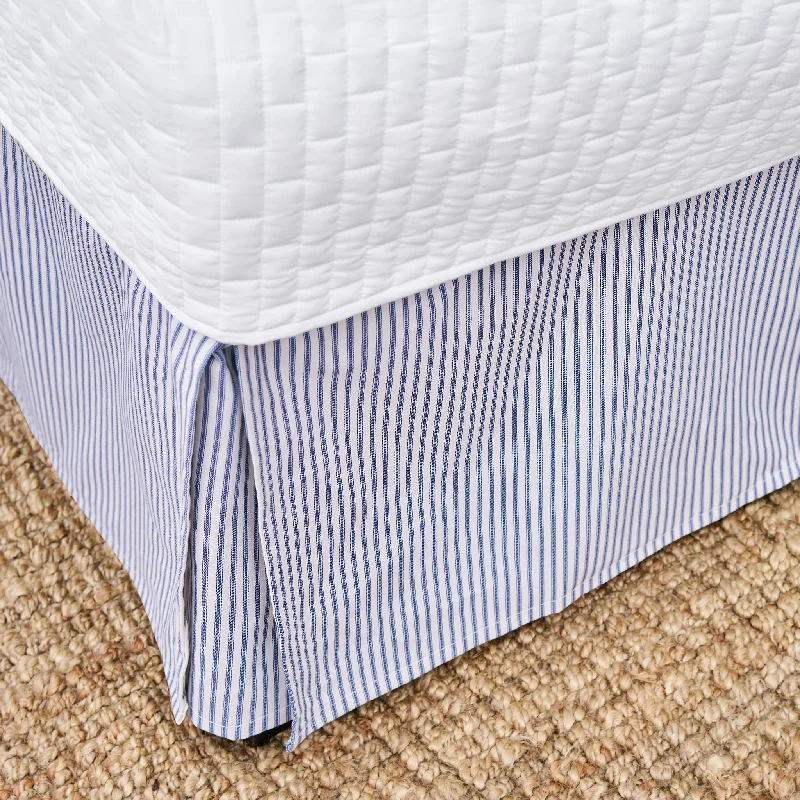 Bed skirts for beds with a wooden frameBed skirts for air beds to make them look more like a regular bedNavy Blue Ticking Stripe Bedskirt | Twin, Full, Queen, King, Cal King, Extra Long Twin Bed skirts for beds with a wooden frameBed skirts for air beds to make them look more like a regular bedNavy Blue Ticking Stripe Bedskirt | Twin, Full, Queen, King, Cal King, Extra Long Twin