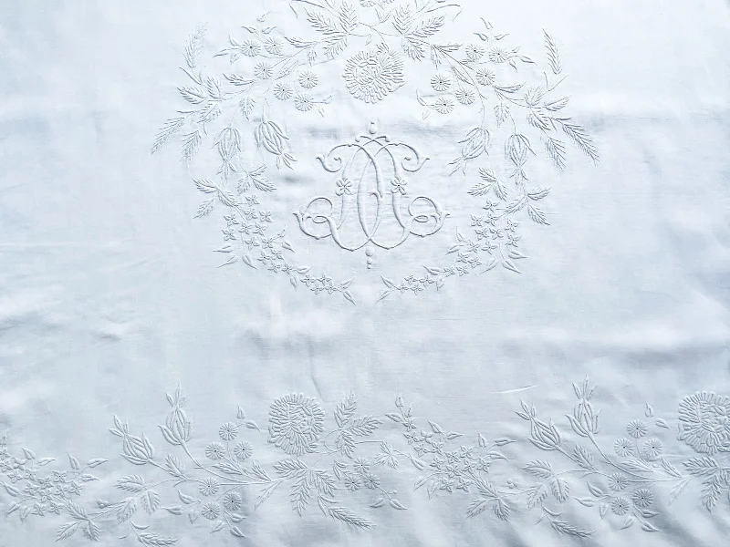 Bolsters for Hollywood Regency - Style Interiors to Enhance GlamourDC or DD Large Bolster Cushion - Antique French DC Monogram on Linen BDC132 Bolsters for Hollywood Regency - Style Interiors to Enhance GlamourDC or DD Large Bolster Cushion - Antique French DC Monogram on Linen BDC132