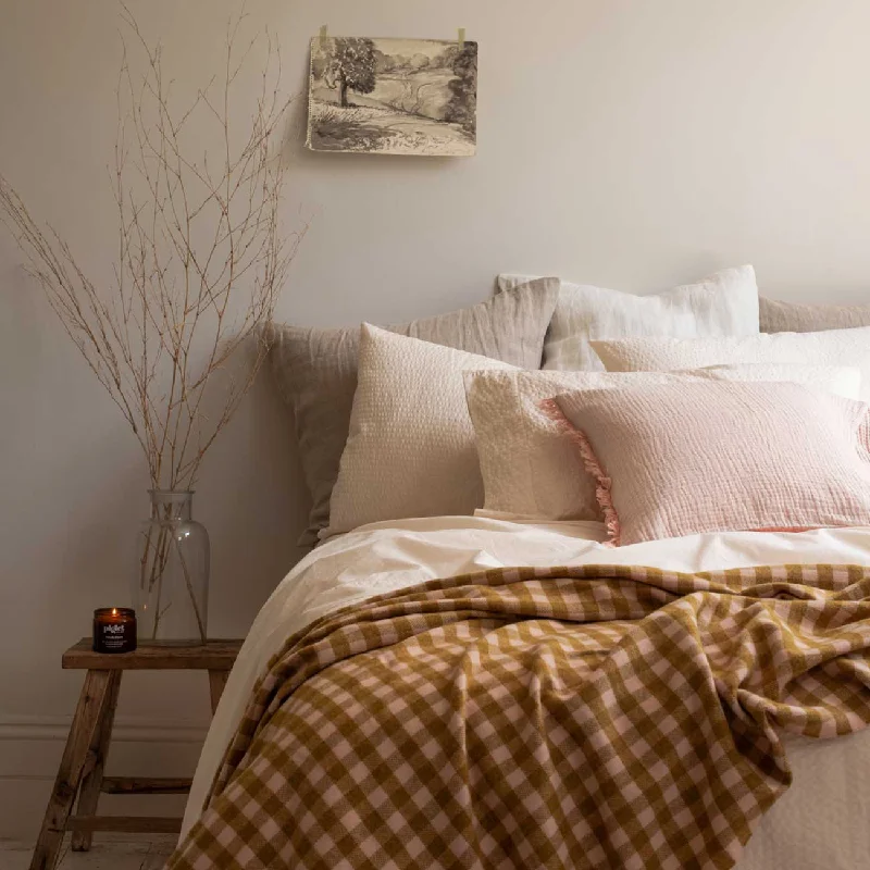 Microfiber blankets that are durable and easy to care forOchre Gingham Wool Blanket Microfiber blankets that are durable and easy to care forOchre Gingham Wool Blanket