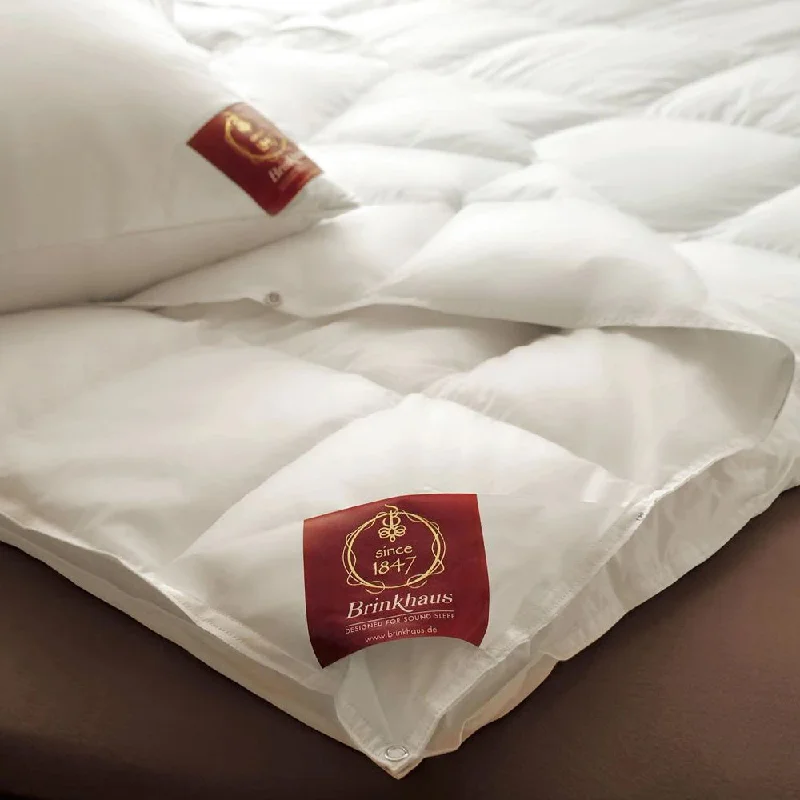 Hypoallergenic down duvets with special treatment for allergy sufferersPremier Hungarian Goose Down Duvet from Brinkhaus