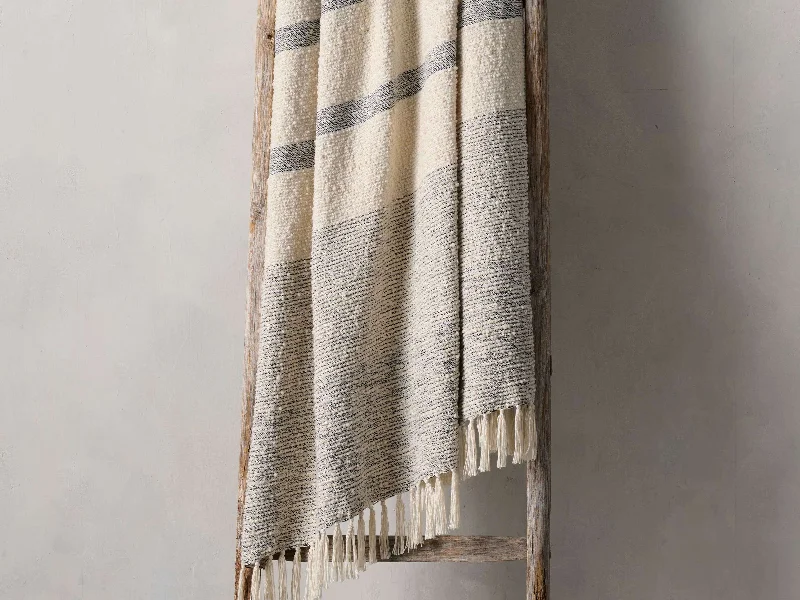 Bamboo fiber blankets with natural antibacterial propertiesPalou Outdoor Throw in Black Bamboo fiber blankets with natural antibacterial propertiesPalou Outdoor Throw in Black