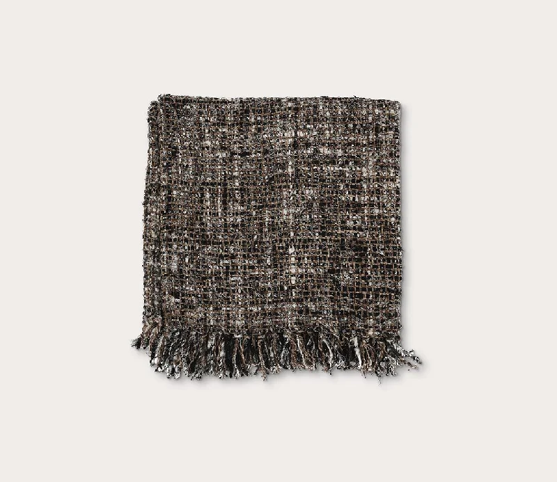 Alpaca wool blankets for a hypoallergenic and warm optionVilla by Classic Home Porter Black Ivory Throw Blanket Alpaca wool blankets for a hypoallergenic and warm optionVilla by Classic Home Porter Black Ivory Throw Blanket