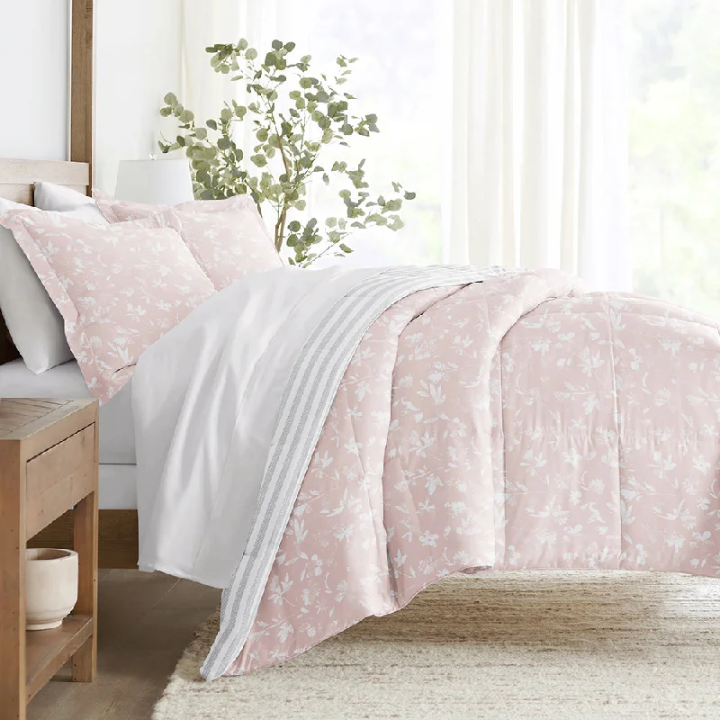 Goose down comforters known for their superior quality and insulationPressed Flowers Reversible Down-Alternative Comforter Set Goose down comforters known for their superior quality and insulationPressed Flowers Reversible Down-Alternative Comforter Set