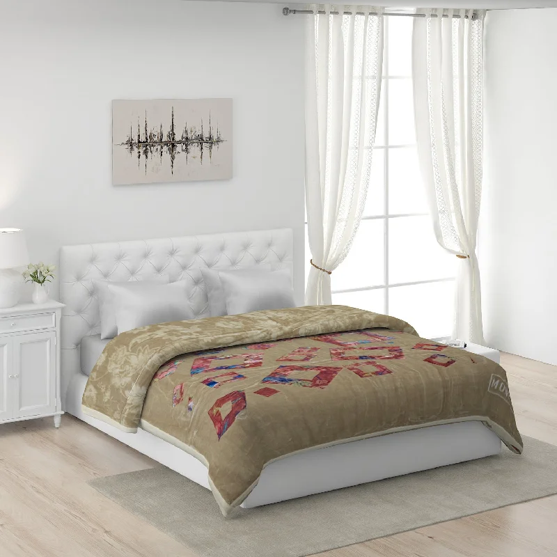 Recycled polyester blankets for an eco - conscious optionPrinted Double Bed Blanket for Heavy Winter -2 Ply Recycled polyester blankets for an eco - conscious optionPrinted Double Bed Blanket for Heavy Winter -2 Ply