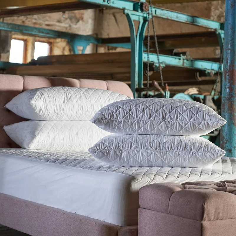 Organic cotton mattresses for a chemical - free sleep surfaceQuilted Microfibre Pillow Protectors Organic cotton mattresses for a chemical - free sleep surfaceQuilted Microfibre Pillow Protectors