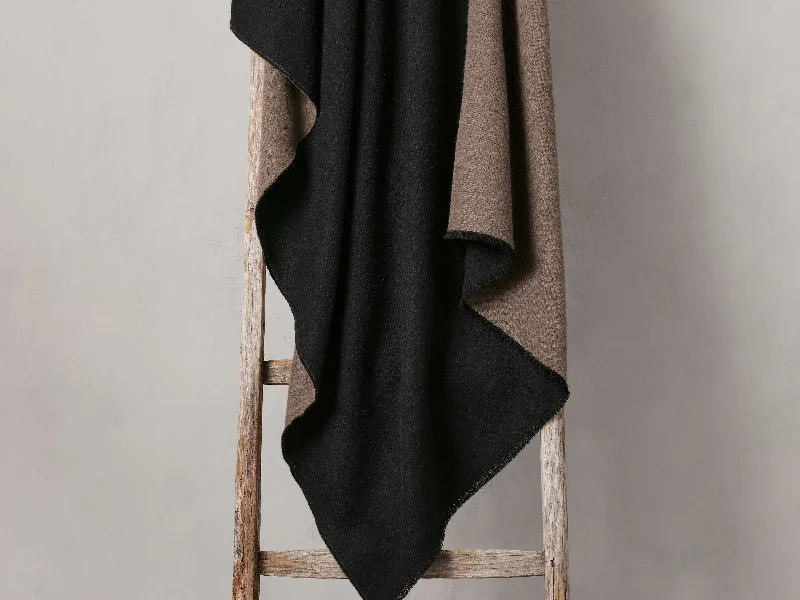 Recycled polyester blankets for an eco - conscious optionRoehm Alpaca Throw