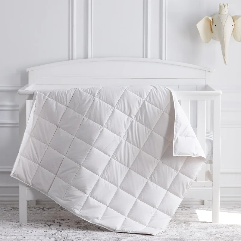 Silk - filled comforters for a luxurious and smooth touchSiesta Crib Comforter