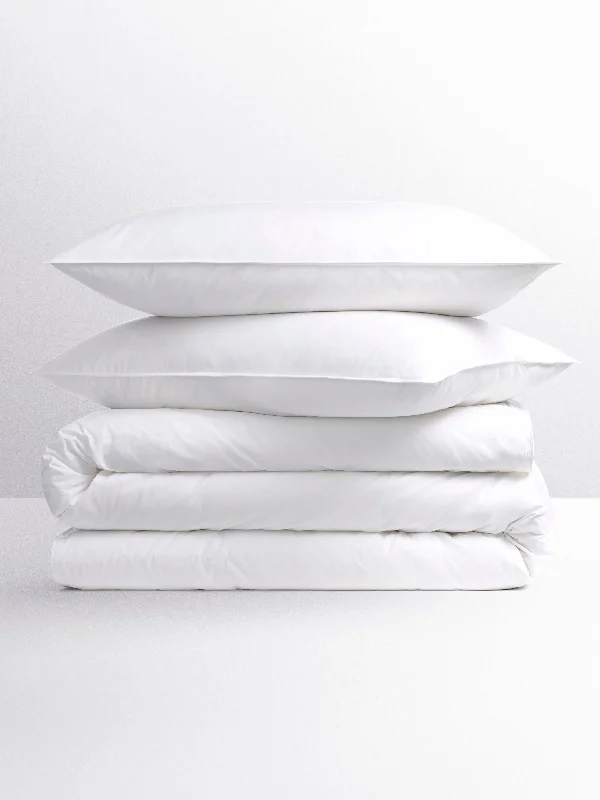 Duck down duvets for a more budget - friendly yet cozy optionSlumber Set