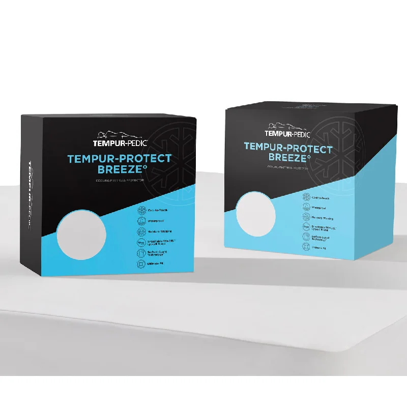 Hybrid mattresses combining foam and innerspring technologyTempur-Protect Breeze Mattress Protector Hybrid mattresses combining foam and innerspring technologyTempur-Protect Breeze Mattress Protector