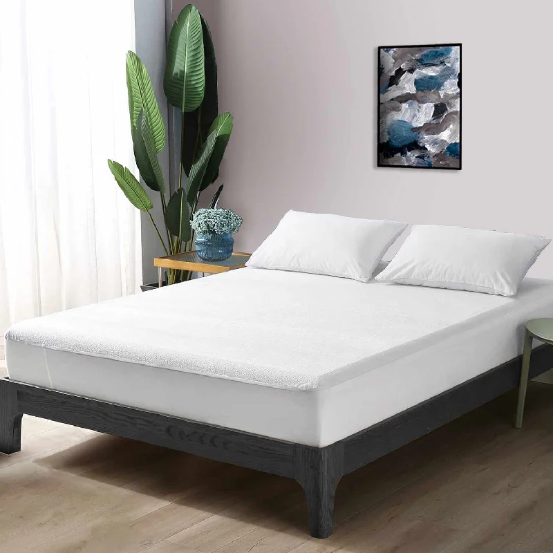 Hybrid mattresses combining foam and innerspring technologyWhite Terry Cotton Water Proof Mattress Protector/Cover for King Bed Soft & Breathable Hybrid mattresses combining foam and innerspring technologyWhite Terry Cotton Water Proof Mattress Protector/Cover for King Bed Soft & Breathable