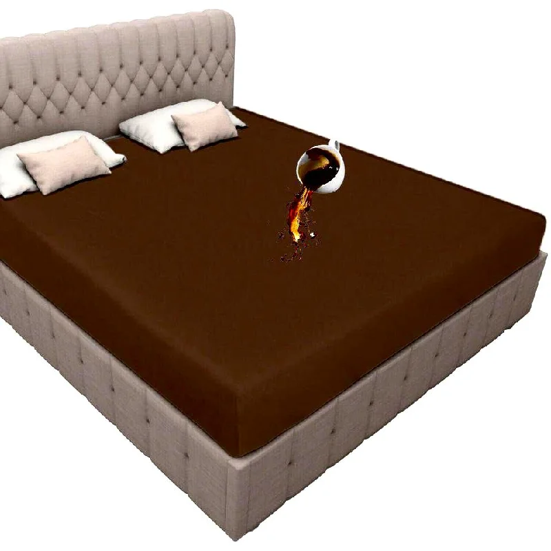 Latex mattresses with natural bounce and breathabilityTERRY Cotton Waterproof Mattress Protector Brown Latex mattresses with natural bounce and breathabilityTERRY Cotton Waterproof Mattress Protector Brown