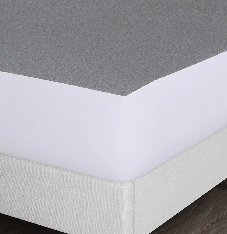 Polyester - foam mattresses for budget - friendly optionsTERRY Cotton Waterproof Mattress Protector Grey Polyester - foam mattresses for budget - friendly optionsTERRY Cotton Waterproof Mattress Protector Grey