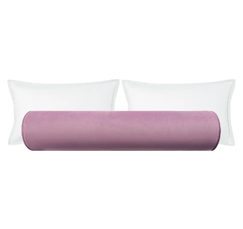 Adjustable Bolsters for Tailoring Support to Your NeedsTHE BOLSTER :: MELROSE VELVET // LAVENDER Adjustable Bolsters for Tailoring Support to Your NeedsTHE BOLSTER :: MELROSE VELVET // LAVENDER