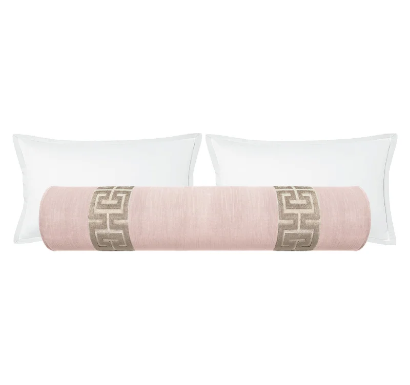 Bolsters for Victorian - Style Bedrooms to Add EleganceTHE BOLSTER :: STRIE VELVET // BALLET + GREEK TRIM Bolsters for Victorian - Style Bedrooms to Add EleganceTHE BOLSTER :: STRIE VELVET // BALLET + GREEK TRIM