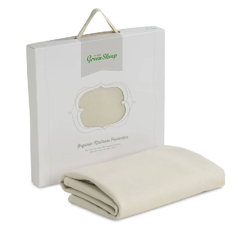 Organic cotton mattresses for a chemical - free sleep surfaceThe Little Green Sheep - Organic Mattress Protector - Cot Bed 70x140cm Organic cotton mattresses for a chemical - free sleep surfaceThe Little Green Sheep - Organic Mattress Protector - Cot Bed 70x140cm