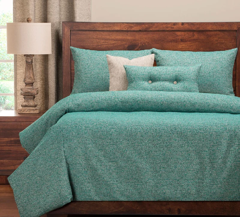 Goose down comforters known for their superior quality and insulationBelmont Turquoise 6 Piece King Luxury Duvet Cover and Insert Set Goose down comforters known for their superior quality and insulationBelmont Turquoise 6 Piece King Luxury Duvet Cover and Insert Set