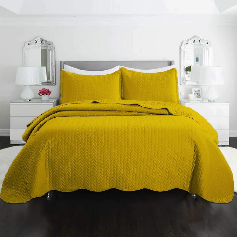 modern minimalist bedspreads for contemporary bedroomsUltrasonic Quilted Bedspread Ochre modern minimalist bedspreads for contemporary bedroomsUltrasonic Quilted Bedspread Ochre