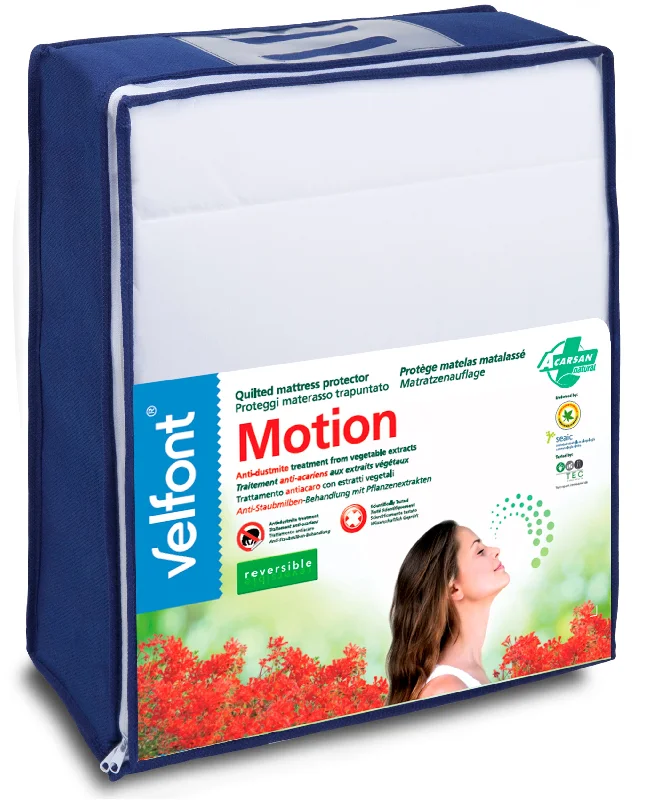 Polyester - foam mattresses for budget - friendly optionsVelfont "Motion Reversible" Quilted Mattress Protector in White Polyester - foam mattresses for budget - friendly optionsVelfont "Motion Reversible" Quilted Mattress Protector in White