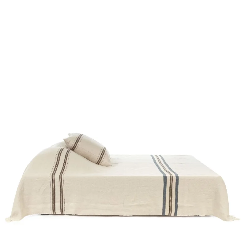 Bamboo fiber blankets with natural antibacterial propertiesVourkari Stripe Coverlet Bamboo fiber blankets with natural antibacterial propertiesVourkari Stripe Coverlet