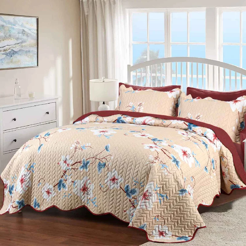 southwestern style bedspreads with native american patterns for a cultural touchWhite Lily Bedspread 6 pcs Set southwestern style bedspreads with native american patterns for a cultural touchWhite Lily Bedspread 6 pcs Set