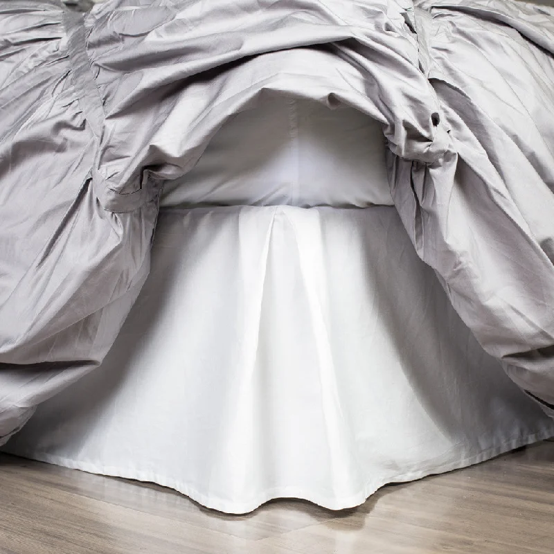Bed skirts for adjustable - height bedsBed skirts for beds with a rectangular frameWhite Pleated Bed Skirt Bed skirts for adjustable - height bedsBed skirts for beds with a rectangular frameWhite Pleated Bed Skirt