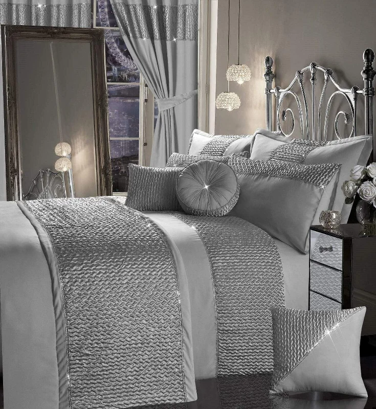 victorian style bedspreads with intricate embroidery for a classic and elegant touchZenia Luxurious Duvet Cover Set with Quilted Trim and Diamante Detailing Available in Single Double Kingb and Super King Sizes by OLIVIA ROCCO victorian style bedspreads with intricate embroidery for a classic and elegant touchZenia Luxurious Duvet Cover Set with Quilted Trim and Diamante Detailing Available in Single Double Kingb and Super King Sizes by OLIVIA ROCCO